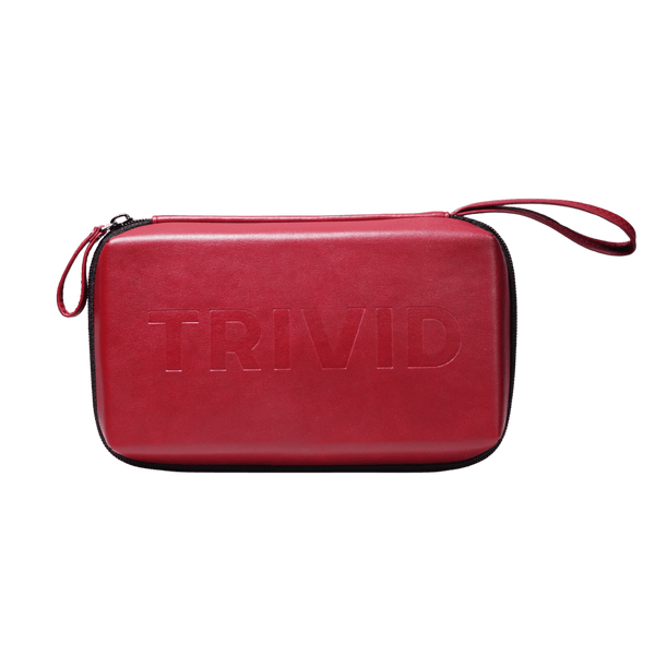 Luxe Travel Bag Crimson Hue